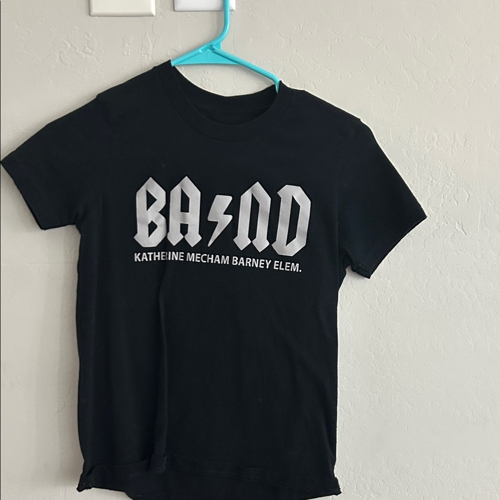 Black Band Graphic T-Shirt